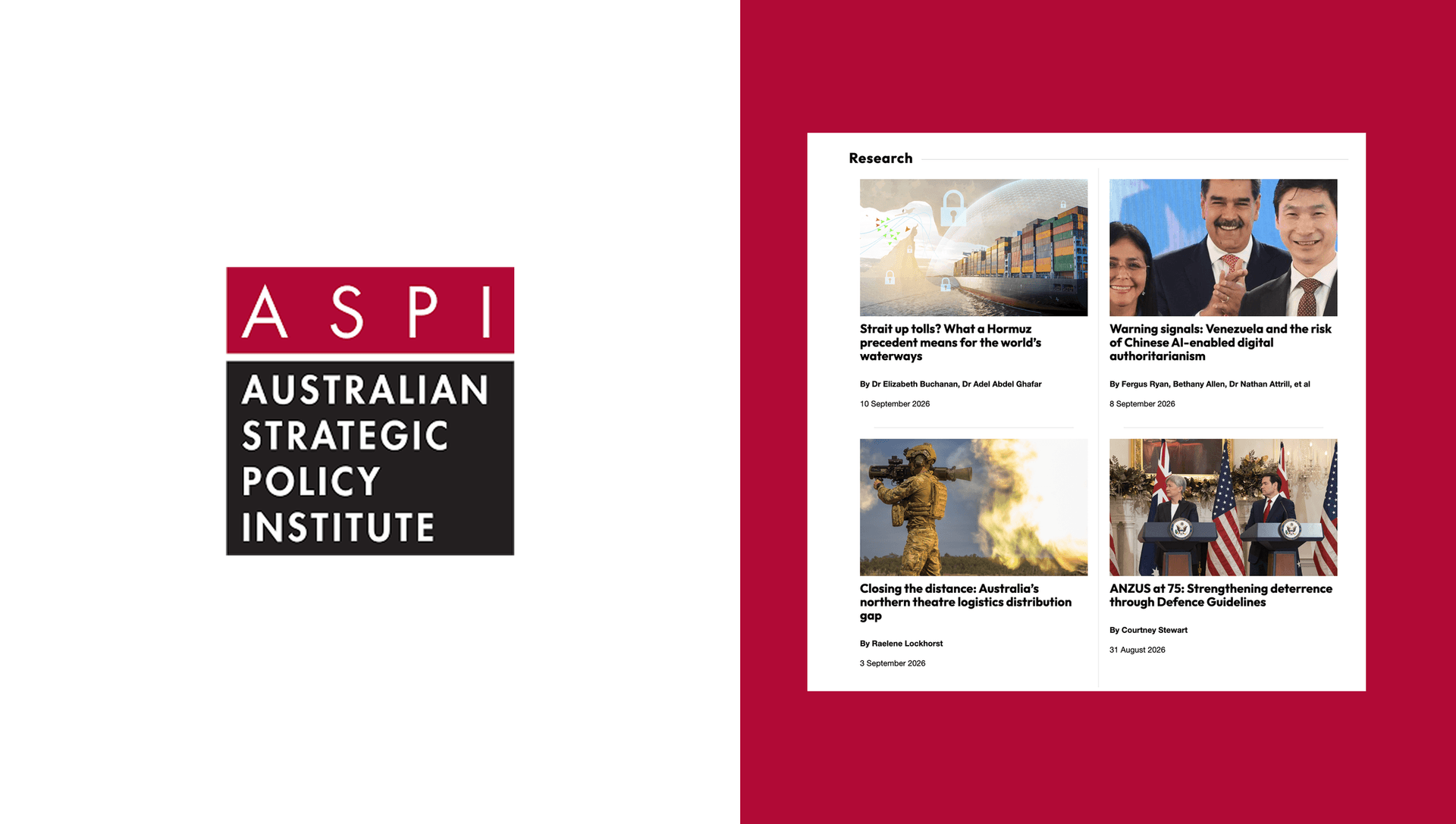 ASPI — The challenge